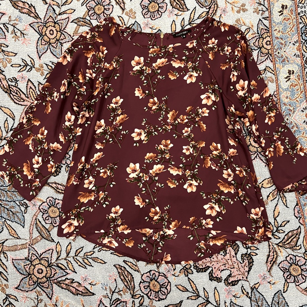 Paper Moon floral top